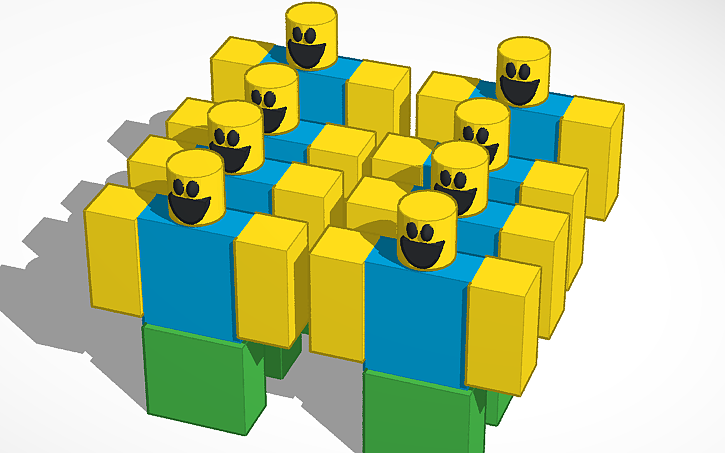 Roblox Noob Army Tinkercad - noob army roblox