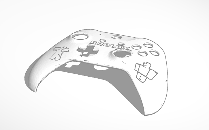 Roblox Xbox Controller Shell Tinkercad - roblox with xbox controller