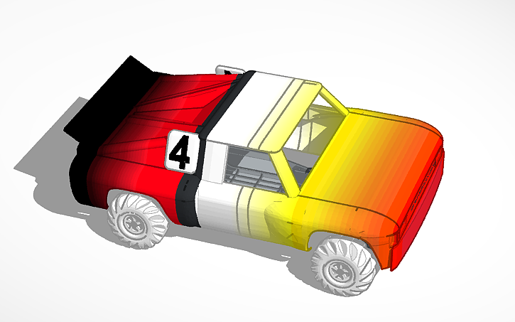 3D design RC car | Tinkercad