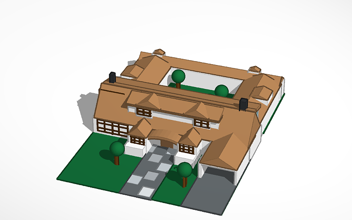 3D design Mansion | Tinkercad