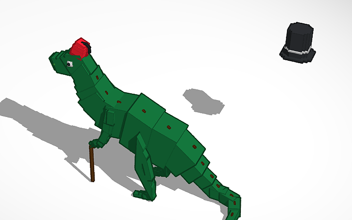 3D design Mr. Dinosaur | Tinkercad