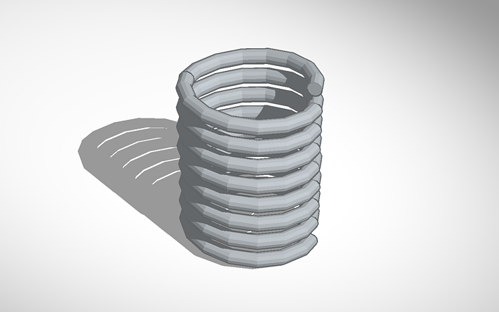 3D design Spring | Tinkercad