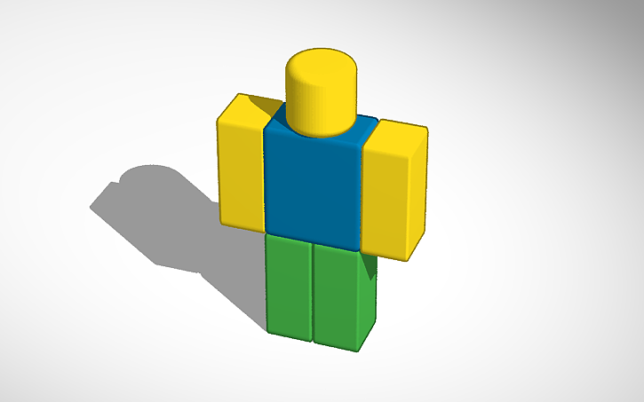 Roblox Noob Avatar Tinkercad - how to be a noob in roblox avatar