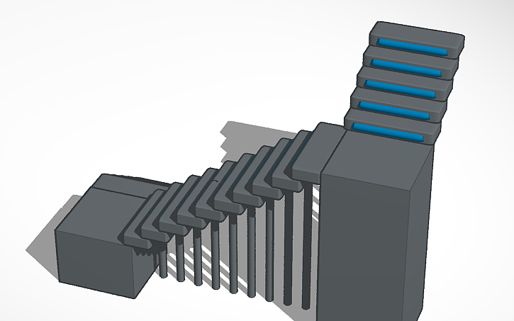 3D design stairs | Tinkercad