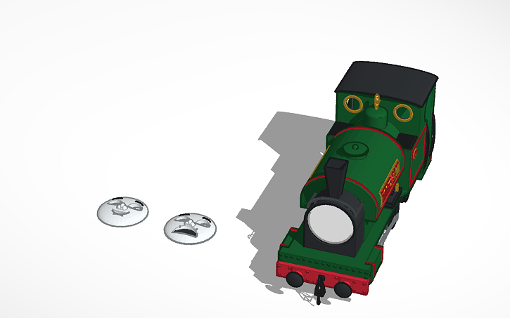 3D design hon30 Peter Sam based off Thomas The Tank Engine and Friends ...