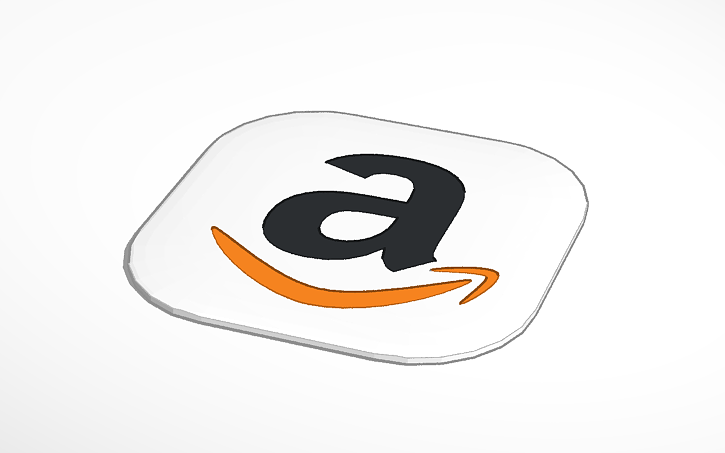 Amazon Logo Tinkercad