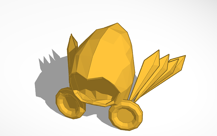 Golden Dominus Tinkercad - roblox people who have golden dominus