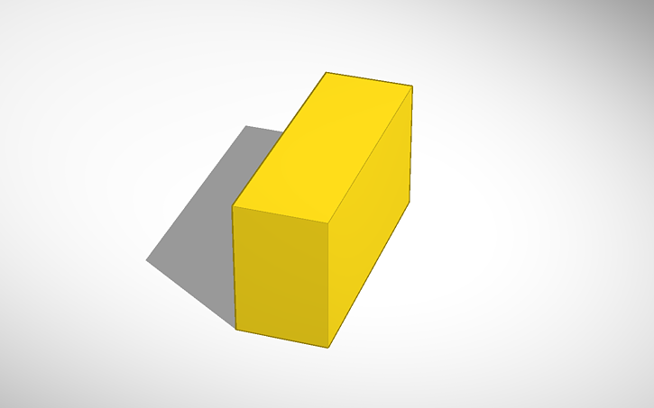 3D design #2: Rectangular Prism | Tinkercad