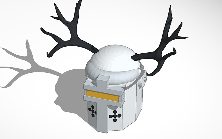 Five Kingdoms Helmet From Roblox Com First Ever Made On Tinkercad Tinkercad - roblox black helmet