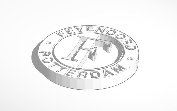 photo Feyenoord Logo Png feyenoord logo 1 0 tinkercad