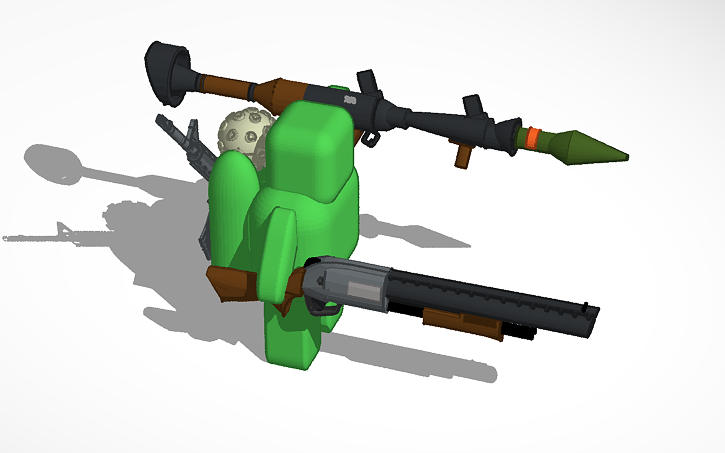 Copy Of Fortnite Guy Holding Guns Tinkercad Fortnite Guy With Gun Fortnite Guy With Gun Copy Of Fortnite Guy Holding Guns Tinkercad