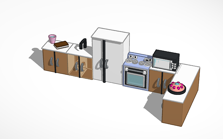 3D design Kitchen | Tinkercad