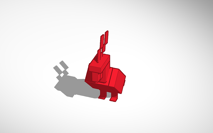 Minecraft Parrot Tinkercad Minecraft Parrot Tinkercad