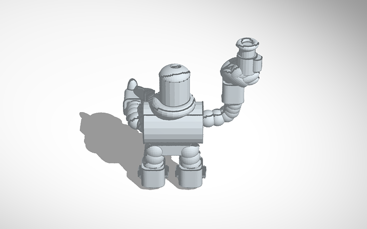 Copy Of Rico Brawl Stars Tinkercad - rico brawl stars 3d model