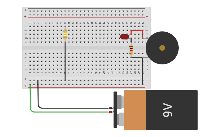 Circuit design simple door security alarm system Circuit Diagram
