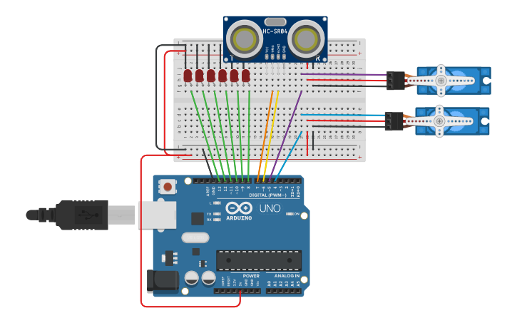 Circuit design Proyecto | Tinkercad