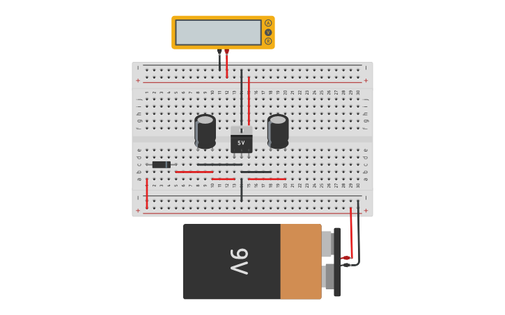 Circuit design Portable charger Circuit Diagram