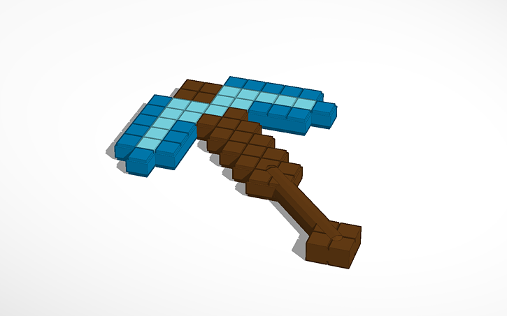 3d Design Lego Pickaxe #lego Arsenal 