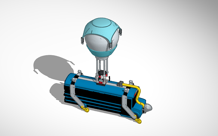 3D design Fortnite Battle Bus | Tinkercad