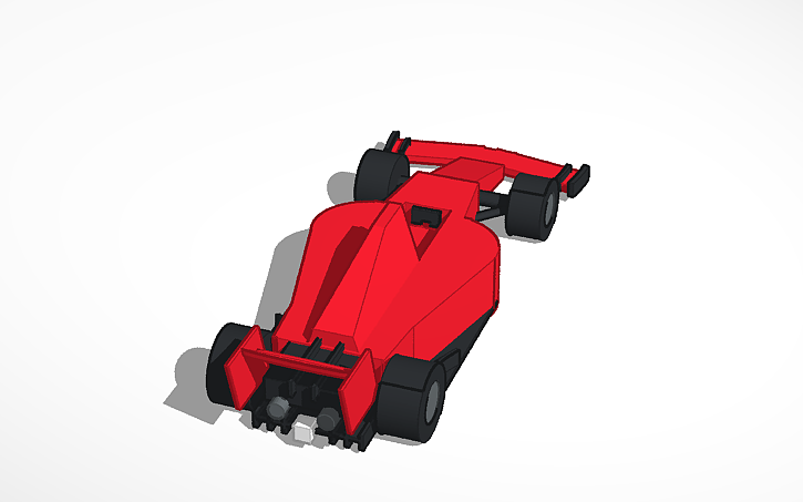 f1 car tinkercad tutorial