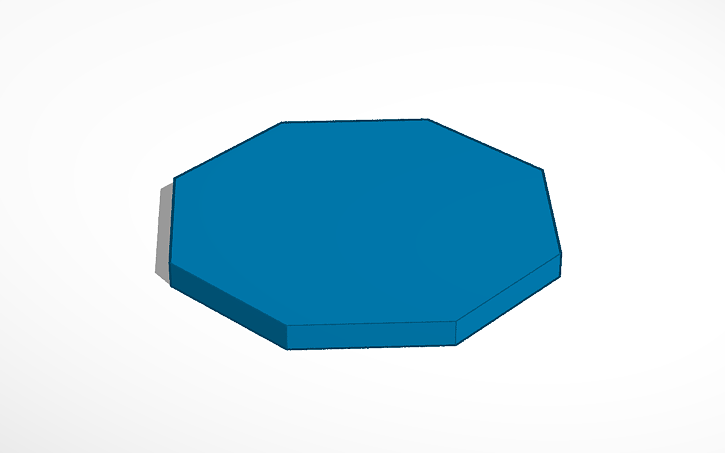 Octagon Tinkercad