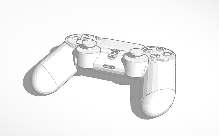 Ps4 Controller Tinkercad Ps4 Controller Tinkercad