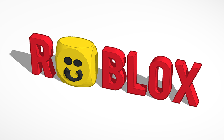 Roblox Logo Not Actually Official Logo P Tinkercad - r roblox logo