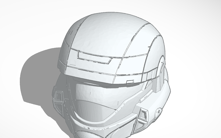 Halo Odst Helmet Tinkercad