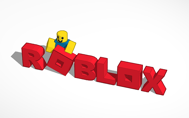 Roblox Logo Tinkercad - roblox 3d