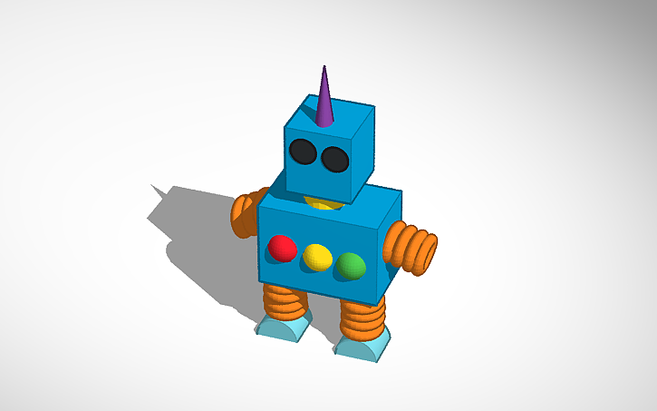 3D design robot | Tinkercad