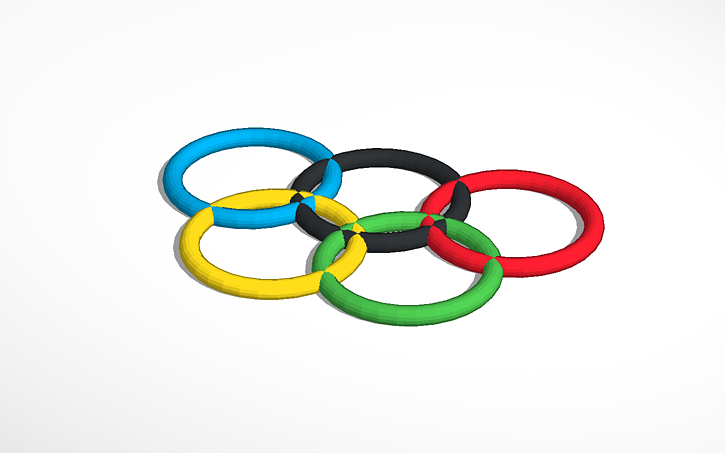wallpapers Olympische Spelen Ringen Png ringen van de olympische spelen tinkercad