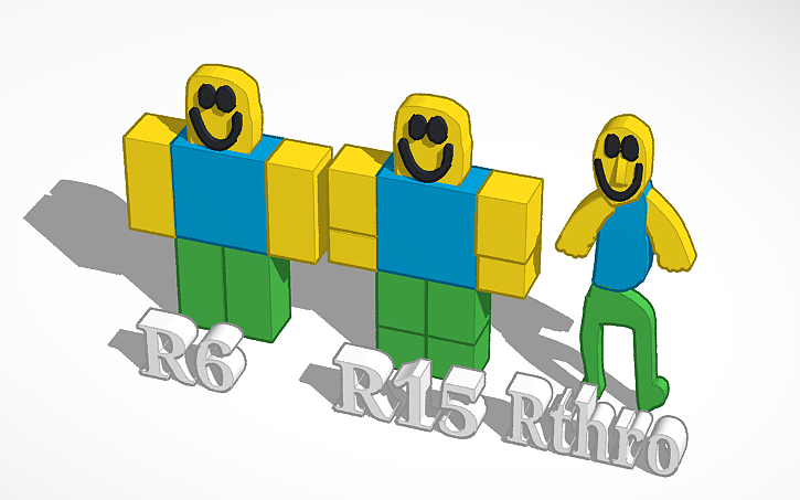 Roblox Avatar Evolution Tinkercad - evolution of roblox avatar