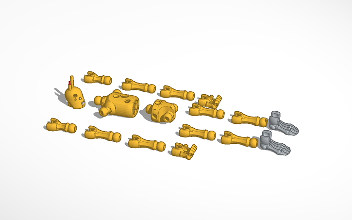 3D design FNAF 3 Springtrap | Tinkercad