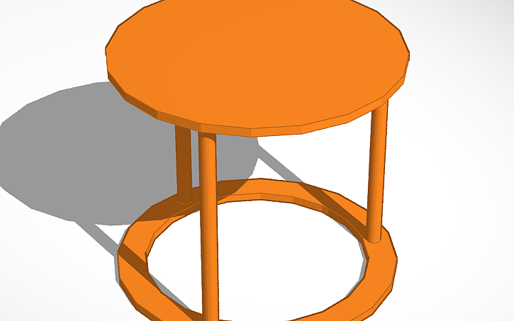 3D Design Table Tinkercad