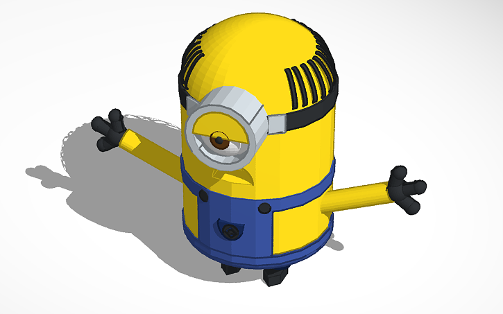 Mel Minion From Despicable Me 3 Tinkercad Mel Minion From Despicable Me 3 Tinkercad