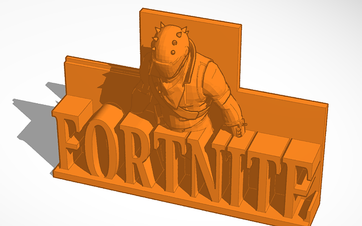 Fortnite Cool Tinkercad Designs Fortnite Skin Tinkercad