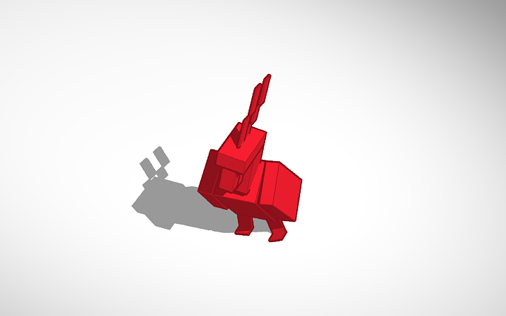 Minecraft Parrot Dancing Tinkercad Minecraft Parrot Dancing Tinkercad