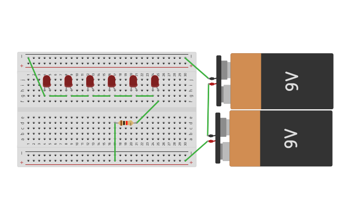 How To Make A Parallel Circuit On Breadboard Tinkercad - Wiring View