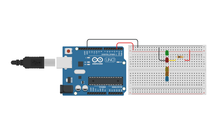 arduino blinking led tinkercad