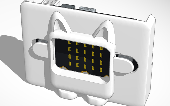 3D design Microbit Character | Tinkercad