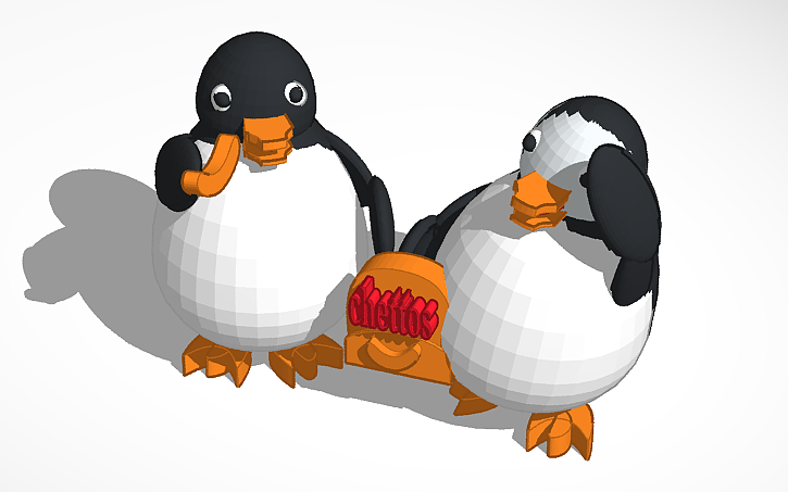 3D design penguin | Tinkercad