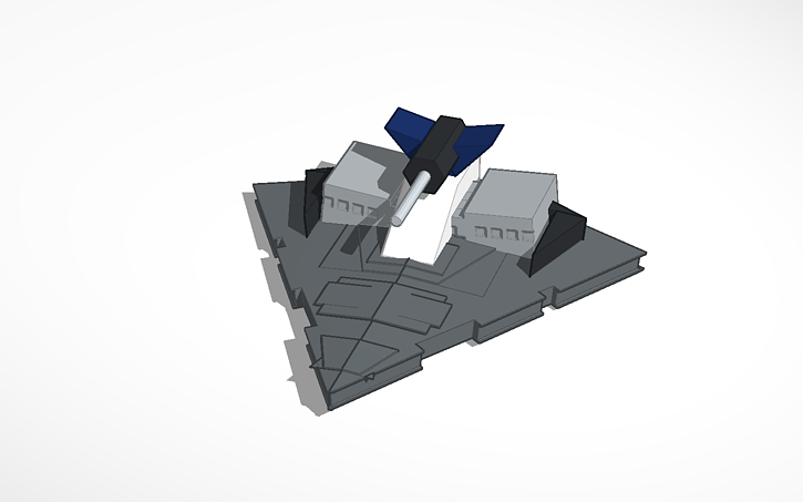Crashed Star Destroyer From Star Wars Force Awakens Tinkercad