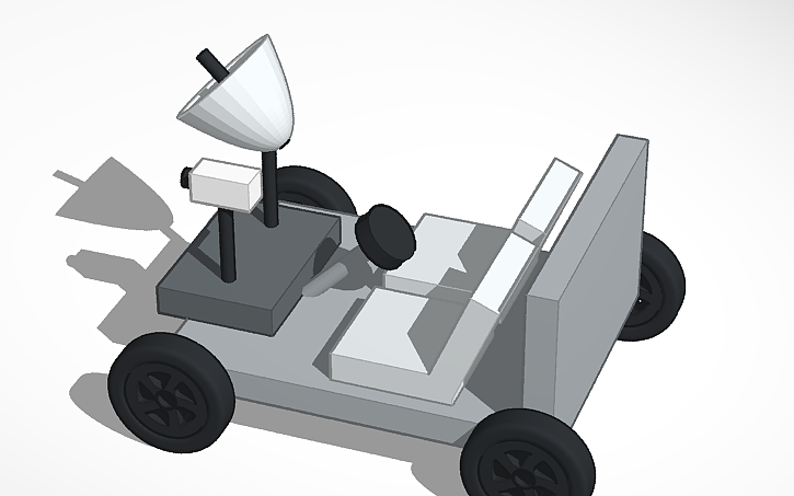3D design Moon ROver | Tinkercad