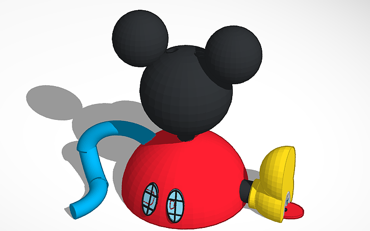 3D design Remade Mickey Mouse Clubhouse Ornament | Tinkercad
