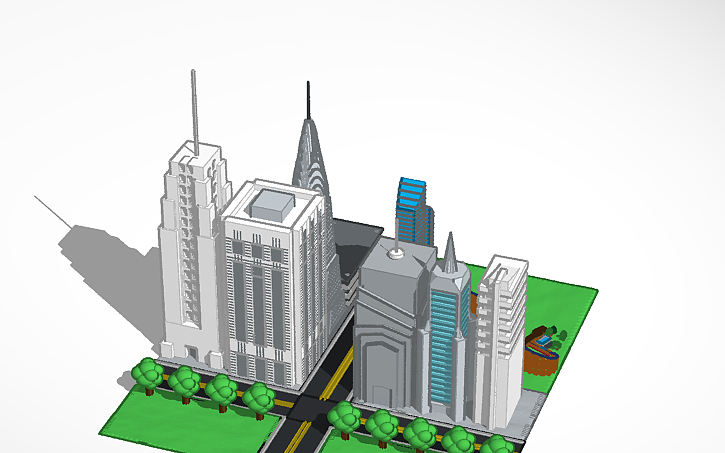 3D design City | Tinkercad