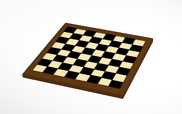 how to make a chess board in tinkercad