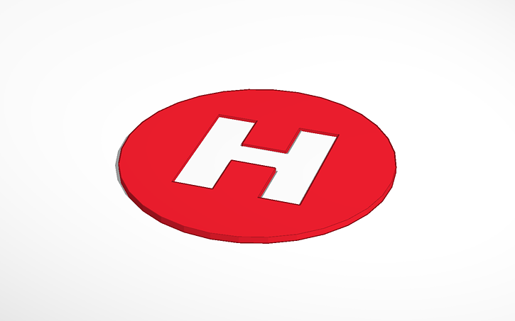 Helicopter Landing Pad Tinkercad