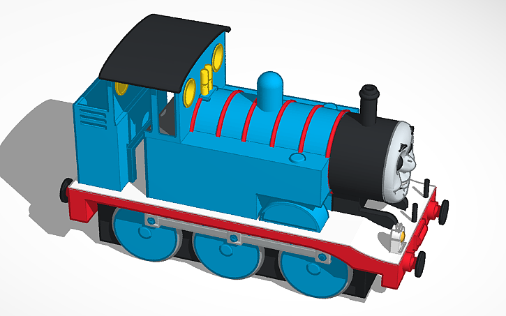 3D design Thomas the Tank Engine | Tinkercad