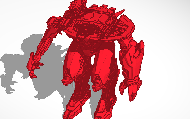 3D design Pacific Rim - Crimson Typhoon | Tinkercad