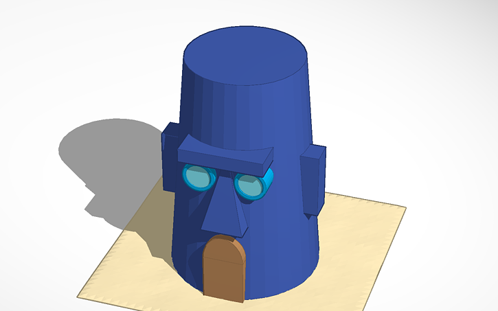 Squidwards House Not A Copy Tinkercad